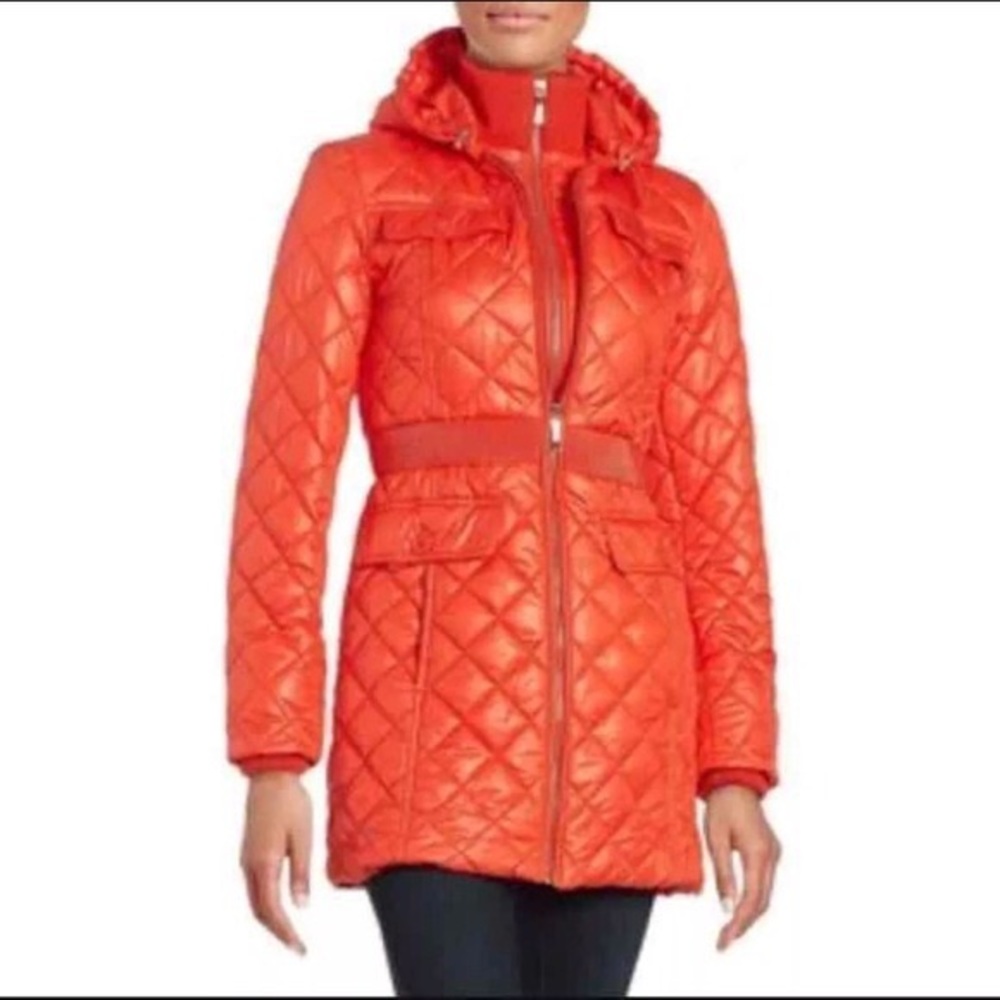 Kate spade quilted packable coat